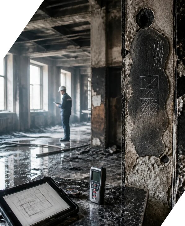 Обследование зданий после пожара в Клинцах от 15594 р. | ЭкспертизаРоссия